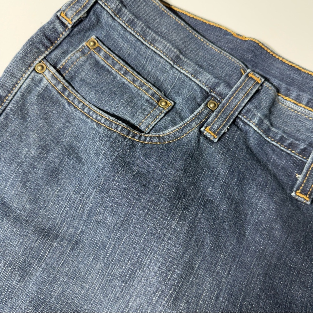Carhartt Mens Blue Jeans 50x32, Work, Social Western Wear, Dark Wash - Picture 9 of 11